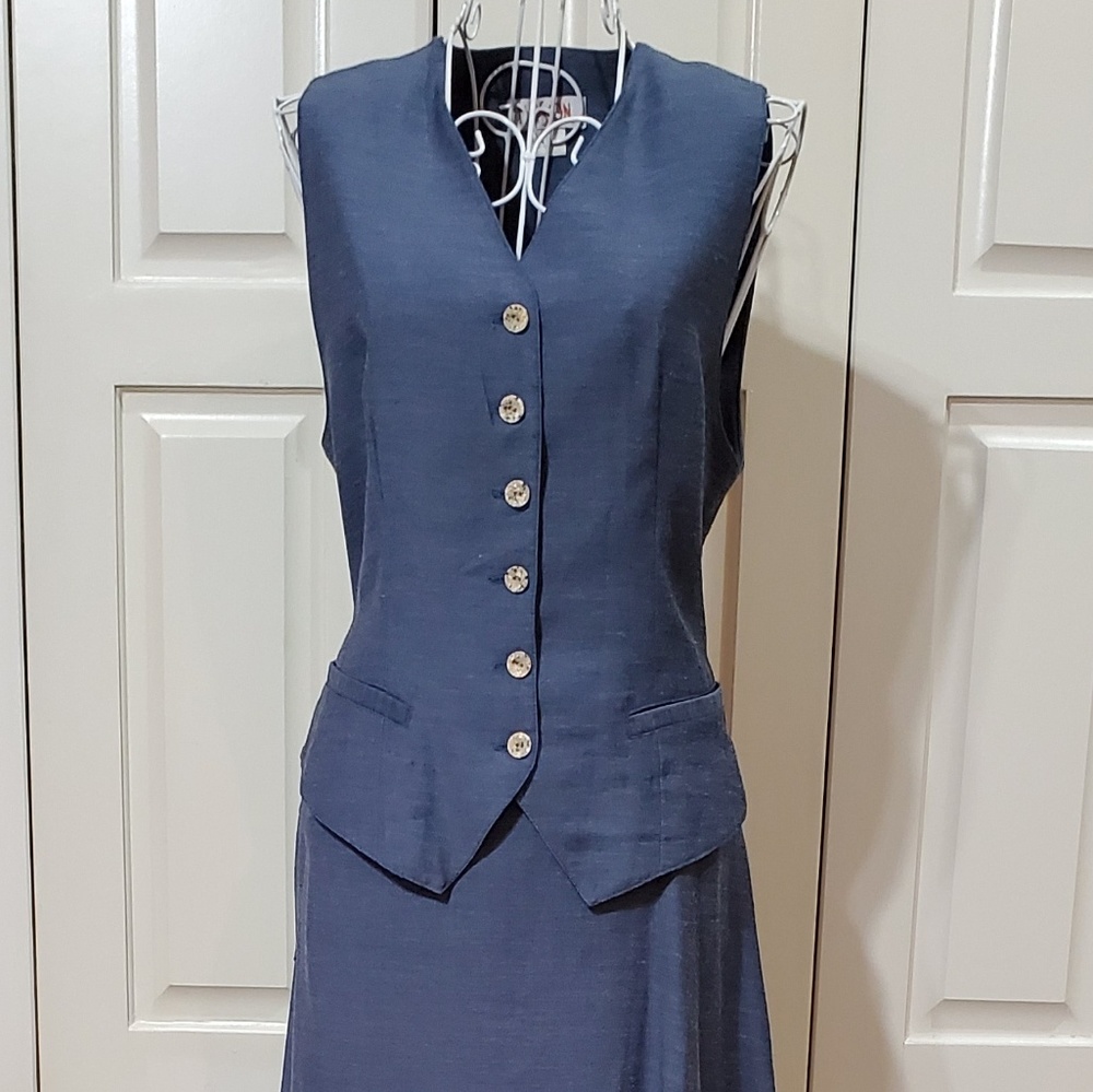 LiaiSon Vest & Wrap Skirt